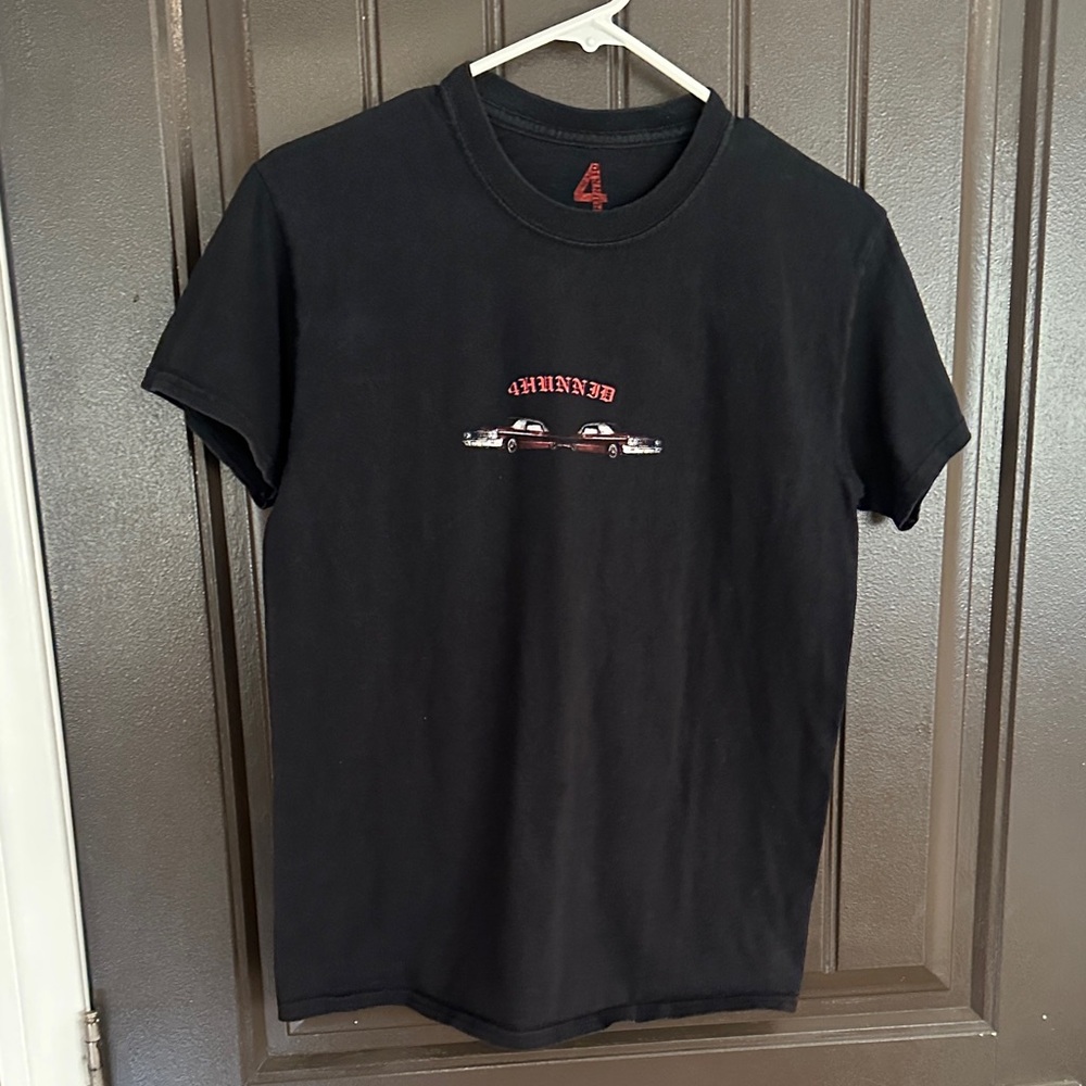 Black 4Hunnid Graphic T-Shirt